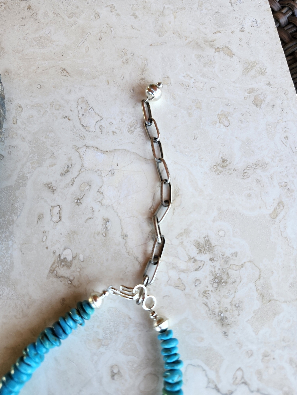 Sterling Silver Navajo Alex Sanchez Statement Necklace - Picture 14 of 17